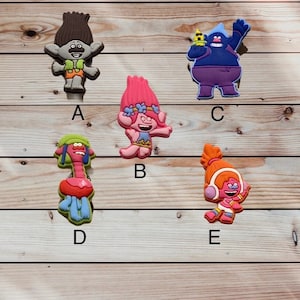 Trolls Shoe Charms Shoe Charms Etsy