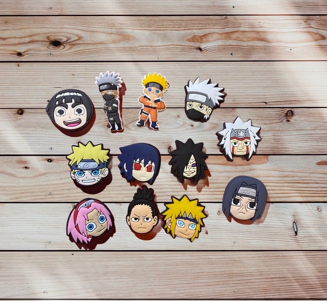 Anime Shoe Charms| Shoe Charms| Ninja Shoe Charms