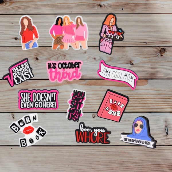 Shoe Charms Mean Girls Etsy