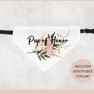 DOG BANDANA, Wedding Bandana, Boho Wedding Dog Bandana, Custom Dog Bandana, Wedding Bandana, Gifts for Bride, Engagement Gifts, Wedding Gift