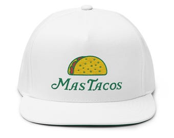 Casquette de golf Mas Tacos | Billes plats brodés snapback