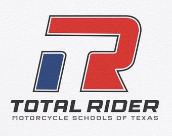 T-shirt à logo Total Rider | Chemise graphique de course de moto