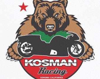 T-shirt graphique Kosman Racing