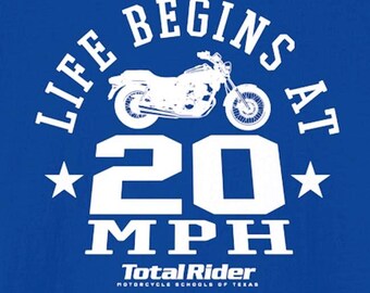 la vie commence à 20 mph | une exclusivité Total Rider !