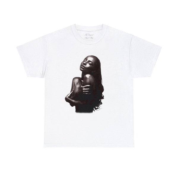 Sade, Love Deluxe Album, muziekafbeelding, jaren 90 grafisch T-shirt, unisex zwaar katoenen T-shirt