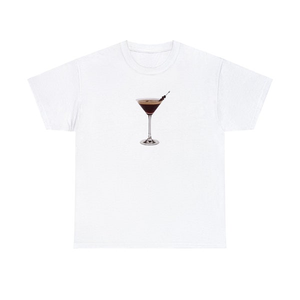 Espresso Martini Graphic Print Unisex Heavy Cotton Tee