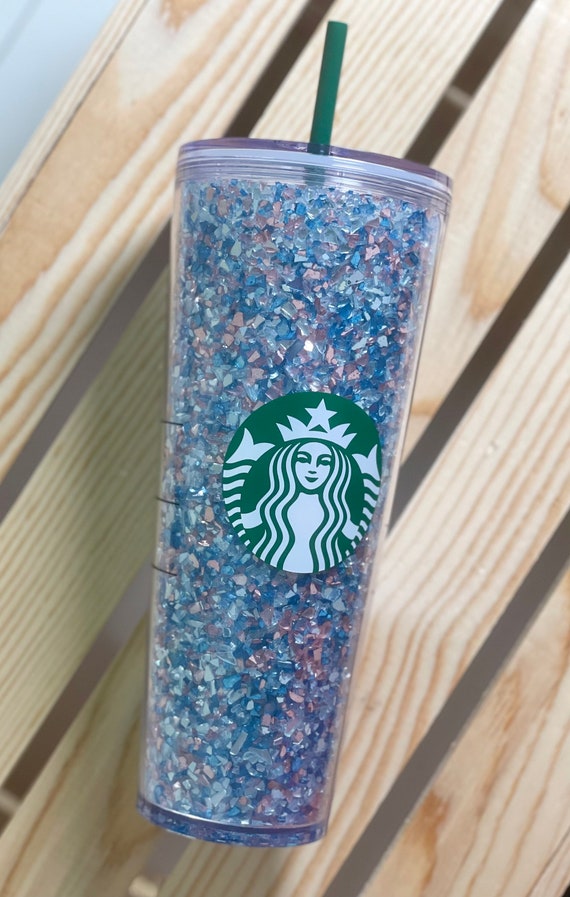 Starbucks Multi-colored Broken Glass Mirror Tumbler 24 Oz Venti - Etsy  Israel