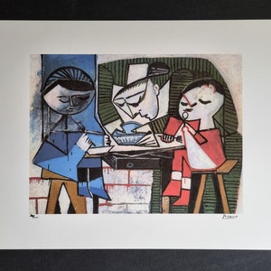 Pablo Picasso Edizione limitata su carta Arches France, 200 esemplari numerati a matita, dimensioni 50 x 70 cm. 19,68" x 27,55"