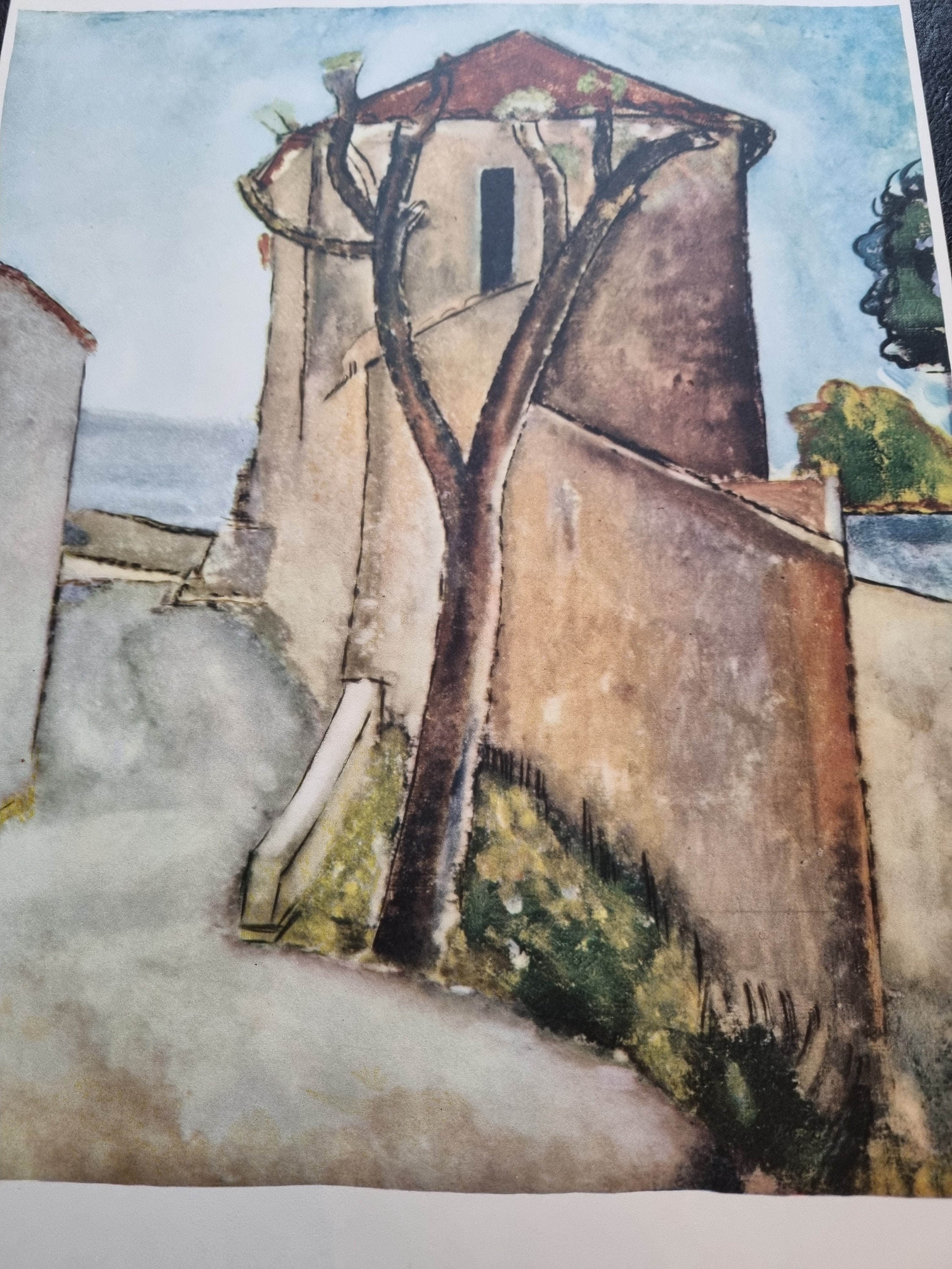 Modigliani Landscape Amedeo Modigliani the Only Landscape Painted by Modigliani Color ...