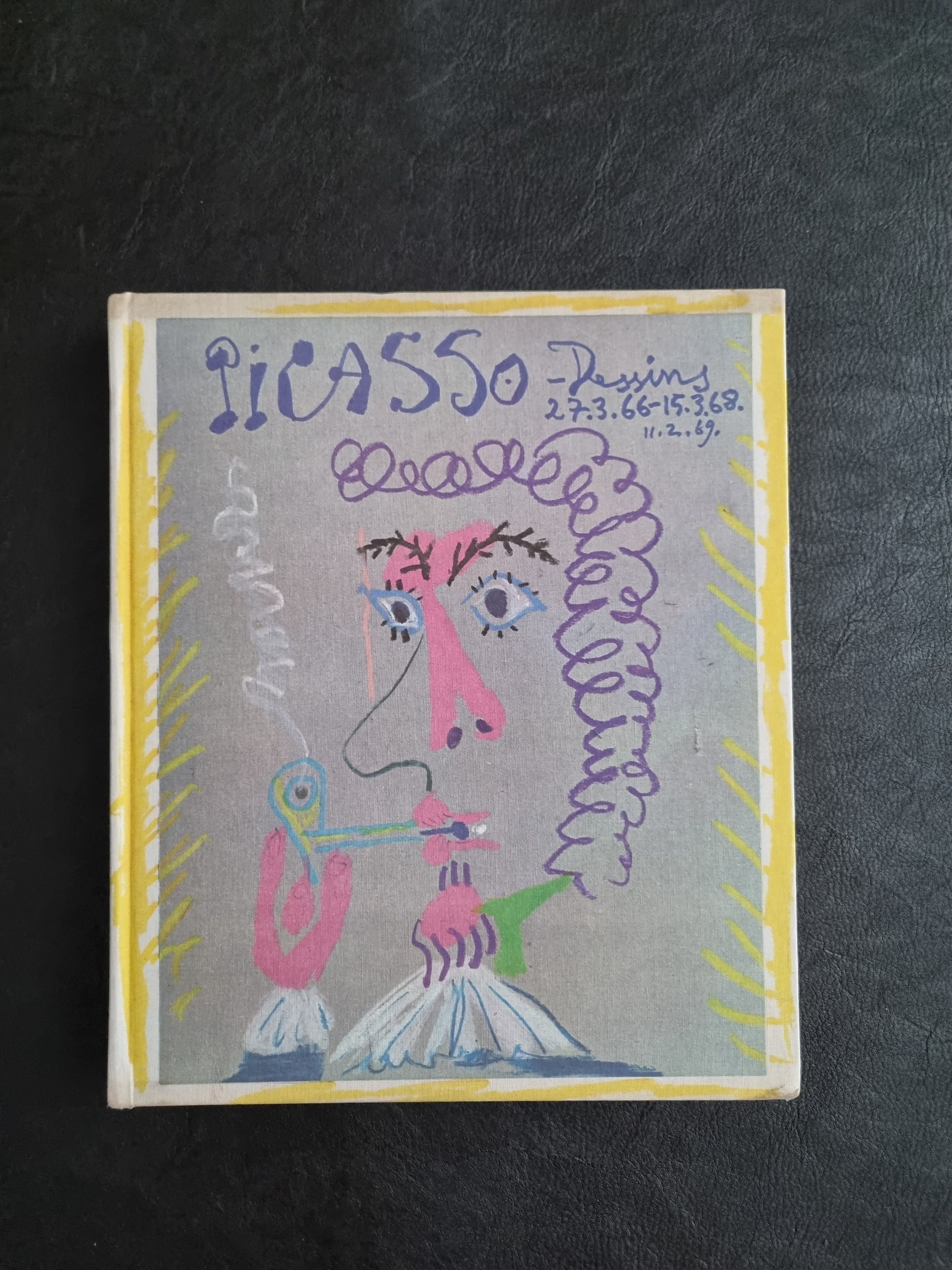 Picasso „Dessins“ 27.3.66 – 15.3.68 Kunstbuch, selten