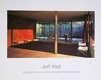 Jeff Wall &quot;Morning Cleaning, 1999&quot; Vintage Poster. ©2002 Jeff Wall # Photography # Contemporary Art #