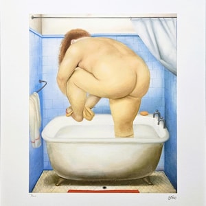 Fernando Botero Edizione offset riprodotta in 200 esemplari (Arte della parete # Arte Moderna # Decorazioni casa)