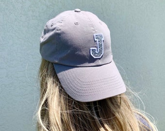 Custom Personalized Initial Patch Hat