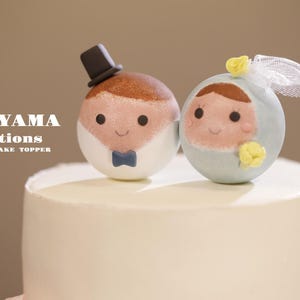 handcraft wooden couple wedding cake topper,wooden figure dolls, hand painted wedding doll,birthday cake topper,bride and groom cake topper