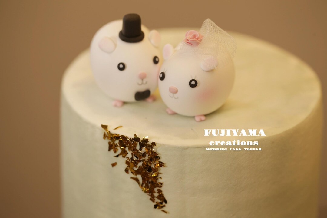 Fresh Look at Guinea Pig Wedding Cake Topper Pets Cake Topper Bunny Cake
