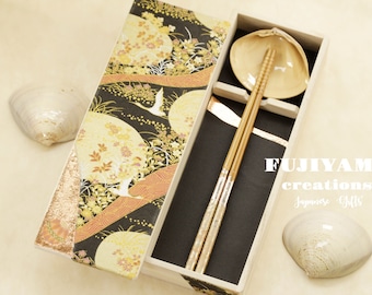 Handmade Japanese Chopsticks,birthday gift,wooden box,Engraved Chopsticks/Party Gifts/Wedding Favours,Wedding Gift C226