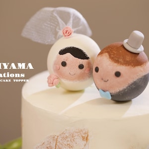 handcraft wooden couple wedding cake topper,wooden figure dolls, hand painted wedding doll,birthday cake topper,bride and groom cake topper
