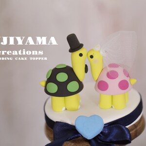 Schildkröte Hochzeitstorte Topper, Ozean Thema Hochzeitstorte Topper, Braut und Bräutigam Kuchen Topper, individuelle Paar Hochzeitstorte Topper, Geburtstags Topper