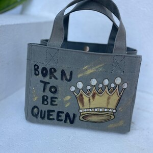 Hand Painted Tote Bag