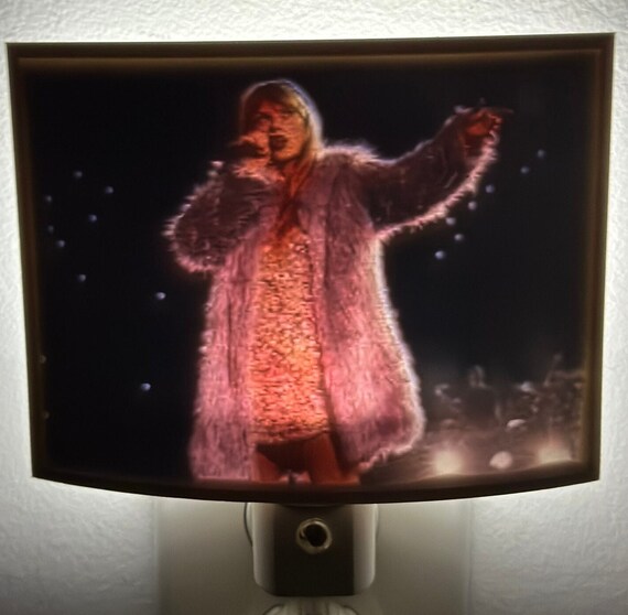 Taylor Swift Eras Tour Night Light From Eras Tour Color or Black and White  