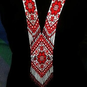 Garden/Handicrafts/Ukrainian Nacklace Massai/African nacklace/for weddings /for gifted/multicolor jewellery/woman long Nacklace/With Earring