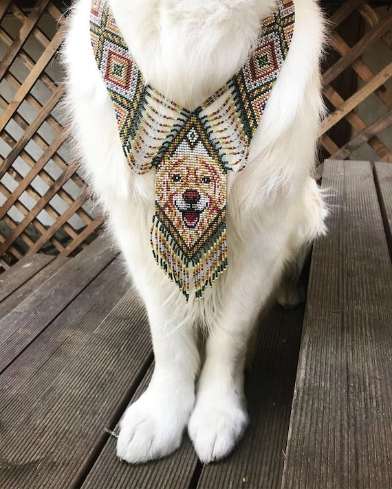 Dog Beaded Necklace/African/Handmad necklace /Elegant/colorful/cultural/Maasai Jewellery/beaded Necklace/long necklace/With Earrings