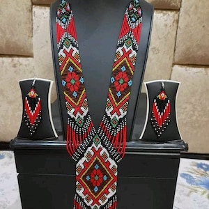 Ukrainische Germanische Halskette |Grosse Gliederkette |Ethno |Tribal |Unikat |