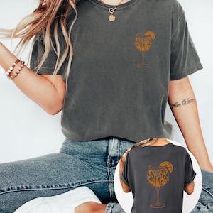 Aperol Spritz T-Shirt: Retro Cocktail Tee, Summer Drink Shirt
