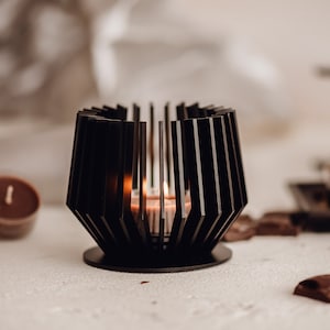 Metall Kerzenhalter\ Kerzenhalter\ Teelichthalter aus Metall\ Muttertagsgeschenk\ Geschenke für Sie\ handgefertigt\ Wohnaccessoires\ minimalistisch
