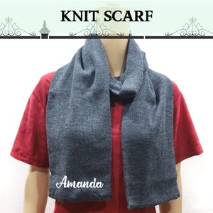 Custom Scarf/Scarves | Monogrammed Scarf | Personalize Scarf | Neck Scarves | Winter Scarves | Custom Scarf | Knitted Scarf | Christmas gift