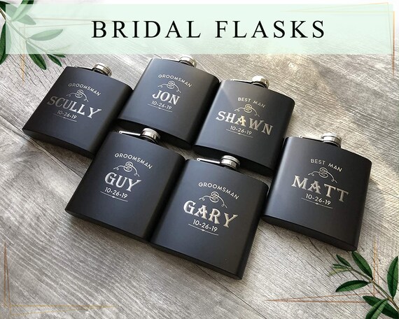 Personalized Flask Custom Flask Custom Design Flask Engraved - Etsy