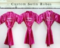 Personalized 6XL Robes Customized Robes Custom Bridal Robe Bridesmaid Robes Bridesmaid Gift Hen Party Robe Birthday Robes Satin Robe product logo