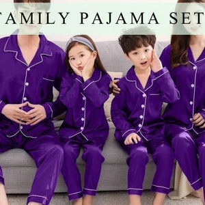 Kids Christmas Pjs Etsy