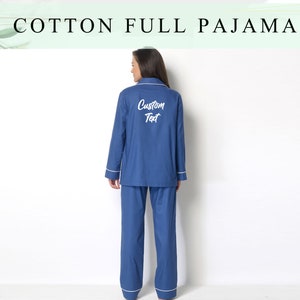 Custom Matching Xmas Pajamas, Xmas Cotton Pajamas for Whole Family, Family Christmas Eve Pajamas, Family Pajama for Xmas Eve, Cotton Pajamas