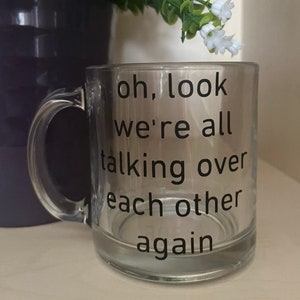 Funny Court Reporter Glass Mug