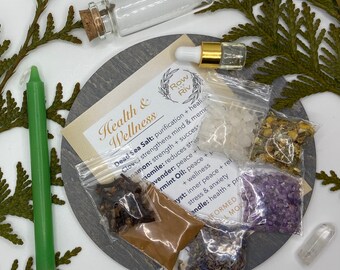 Gesundheit & Wellness - DIY Manifestation Glas