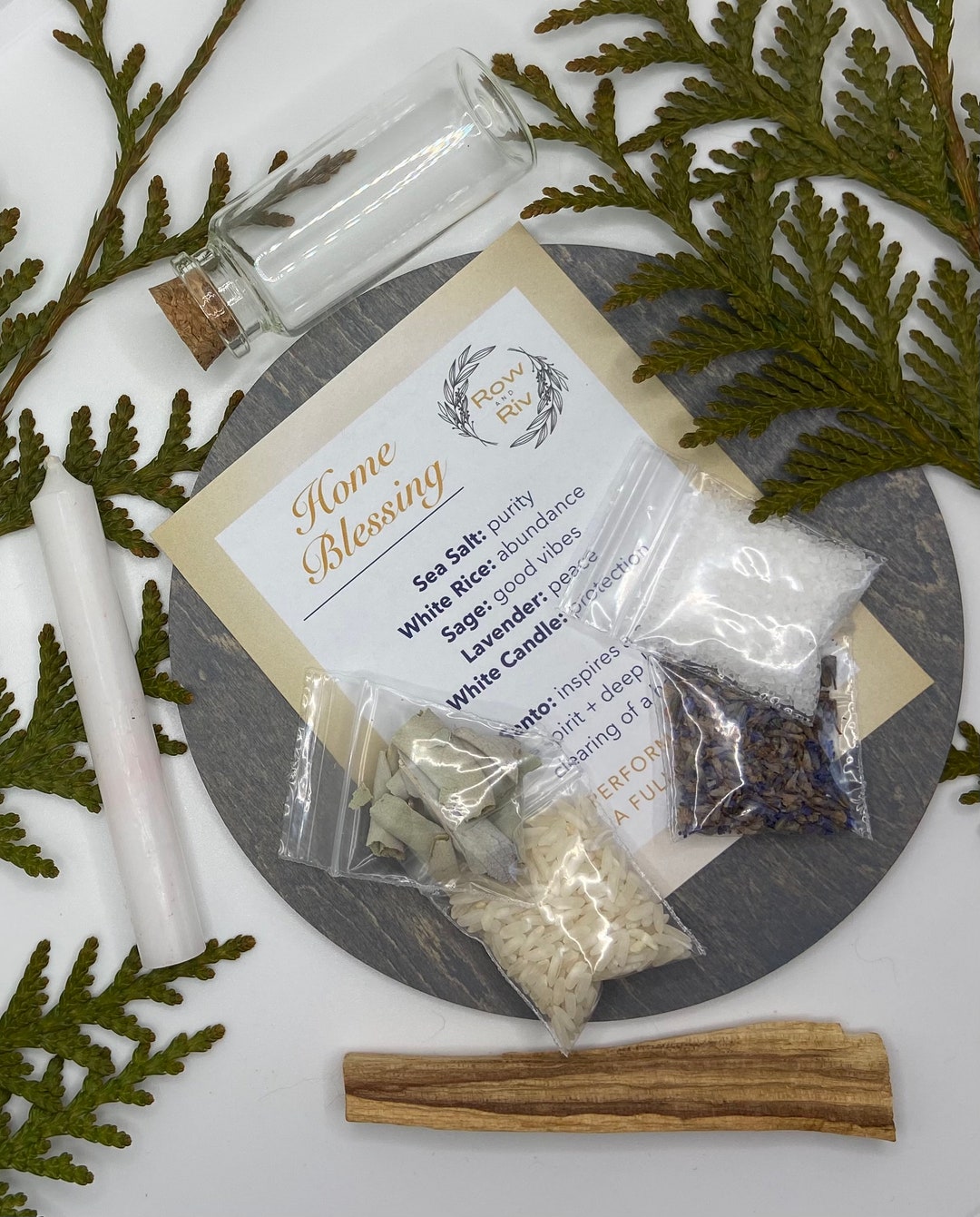 4 Four Corners Home Blessing DIY Manifestation Jar Etsy