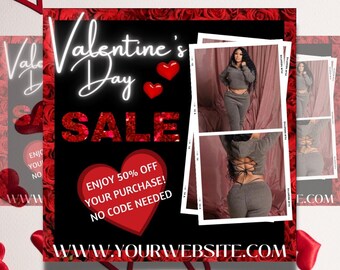 Flyer, Template, Valentine’s Day Flyer, Valentines Day Template, Sales Flyer, Lash Deals, Lash Sale, Hair Flyer, Nail Flyer, Makeup Flyer