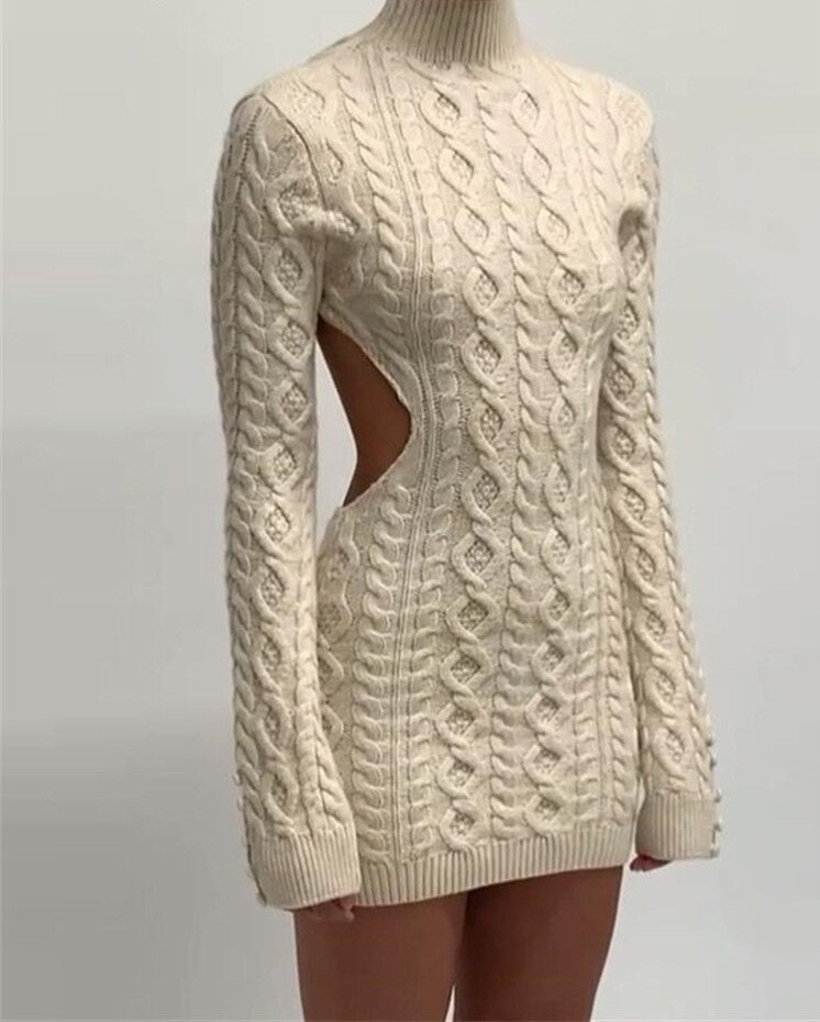 Knit Backless Dress - Etsy