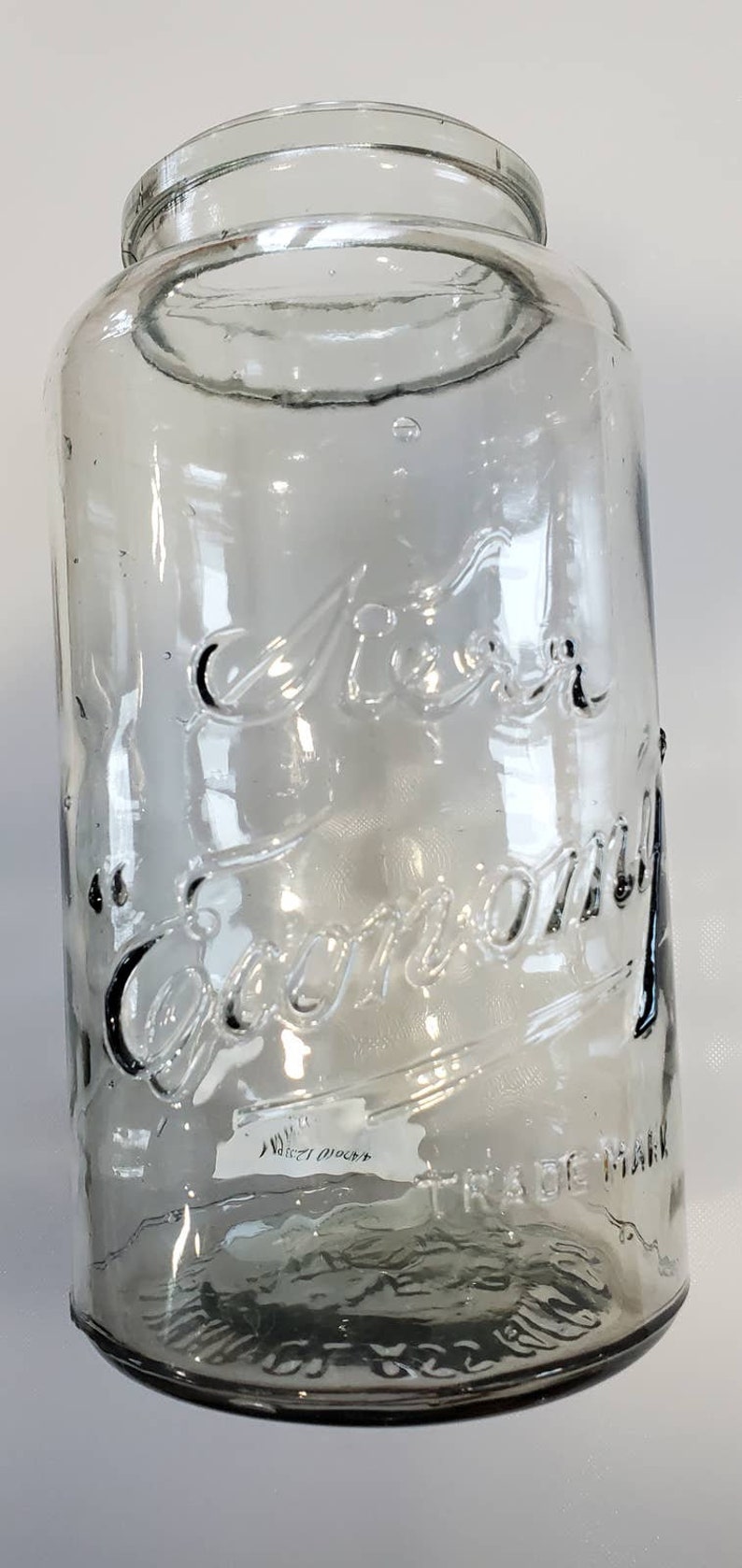 Antique Rare HG Fruit Jar Kerr Economy Trademark RB 1375 Etsy