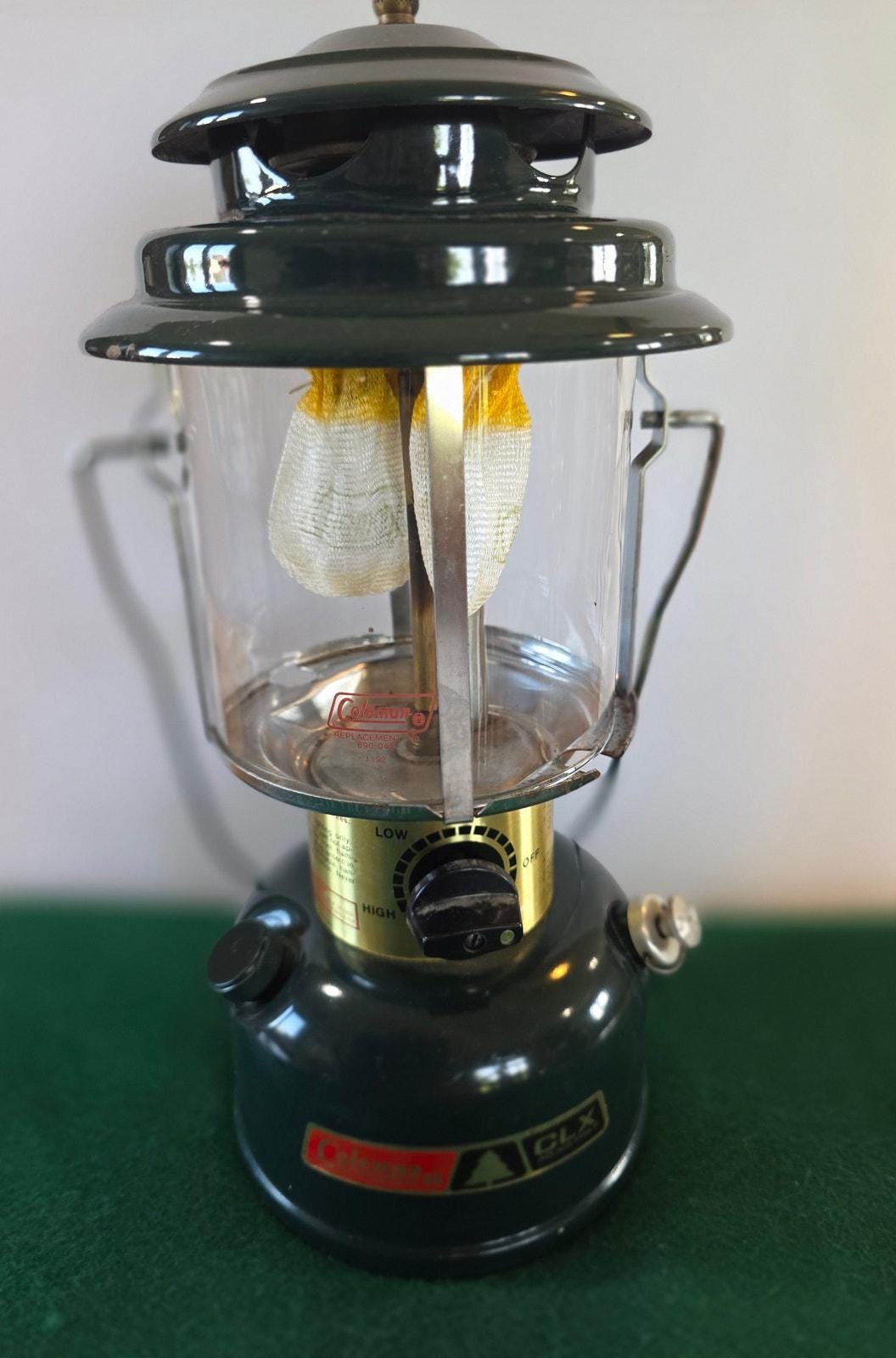 Coleman Double Mantle Lantern - Etsy