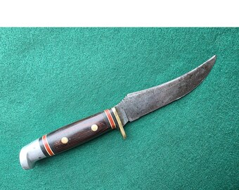 Vintage Western U.S.A. W-39 Fixed Blade Hunting Knife Made in the USA 1979