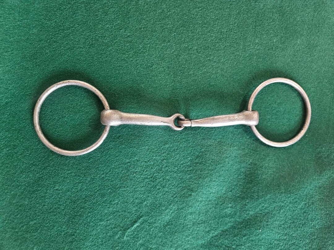 Ancien Mors De Cheval Rustique - Style Western - Décoration Ou Collection