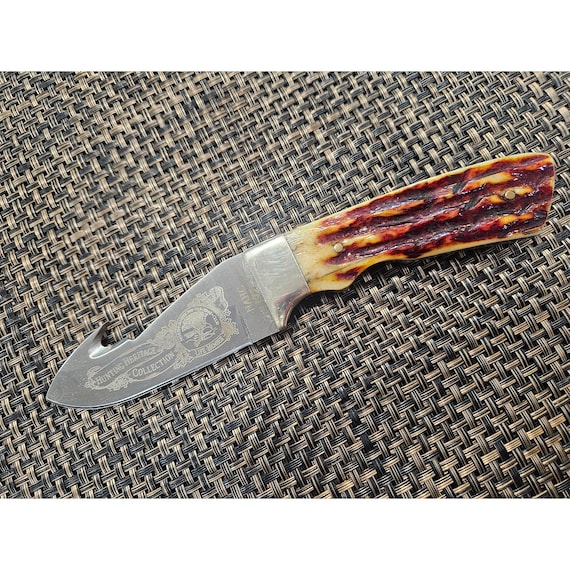 NAHC LTD Knife North American Hunting Club Guthook Fixed Blade - Etsy