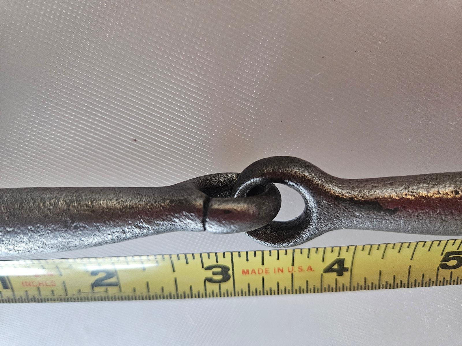 Lot de 2 mors de cheval rustiques vintage décor