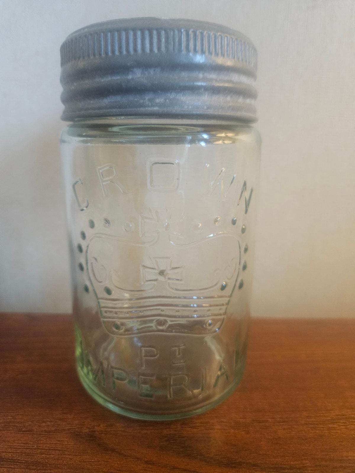 Vintage CROWN PT IMPERIAL Aqua Blue Pint Fruit Jar Etsy vintage-crown-pt-imperial-aqua-blue-pint-fruit-jar-etsy