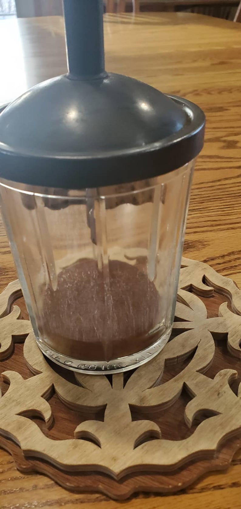 Vintage Glass Food Chopper Lorraine Metal Mfg. Co. New York Etsy