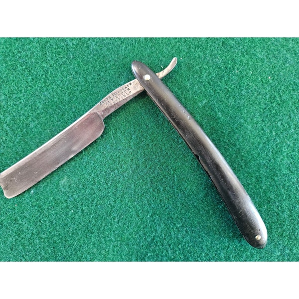 Antique Vintage Juste Judicato J&R Dodge Sheffield Straight Razor