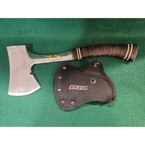 Estwing E24A Sportsman's Axe With Leather Grip 14 Inch