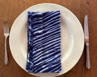 Indigo Shibori Napkin Set